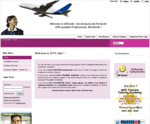 iatajobs.com: Welcome to IATA Jobs !
IATA Careers, IATA Job portal, IATA Jobs, IATA Jobs, worldwide, India IATA Jobs, India IATA Jobs, International IATA jobs, Job portal in India, Job vacancies for IATA, Jobs in IATA, Careers in IATA, FIATA jobs, Find IATA Jobs, UFTAA Jobs, kerala IATA, Jobs, IATA