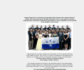 kkpsibk.com: Kappa Kappa Psi - Beta Kappa
Kappa Kappa Psi - Beta Kappa Chapter Homepage