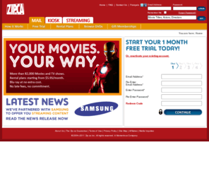 moviesforme.com: Zip.ca
Zip.ca: The best way to rent DVDs in Canada. Plans from only $5.95 per month. Over 82,000 titles including new releases, TV shows, and more.  Largest DVD and Blu-Ray selection. Free shipping both ways.