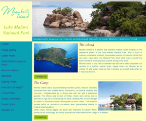 mumboisland.com: Mumbo Island: Home page
Sustainable tourism on Mumbo island in Lake Malawi