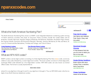 npanxxcodes.com: NPA NXX Codes
Analysis and review of NPA NXX databases and lookups currently available on the Internet.