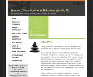 siiobh.com: Home: Family Therapy | Couples Therapy | Edwardsville, ILLINOIS 62025
Southern Illinois Institute of Behavioral Health provides therapy, counseling, assessment, and evaluation services for all ages in the Edwardsville area.