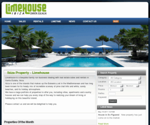 limehouse-ibiza.com: Limehouse Ibiza Property - Real Estate Agent - Properties, Sale & Rentals across Ibiza
Limehouse property agent, will help you find properties in Ibiza, villas, fincas, houses, land and Spanish businesses that are for sale