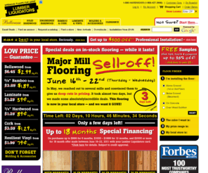 lumberliquidatorsinstall.com: Lumber Liquidators: Hardwood Floors for Less!
Lumber Liquidators: Hardwood Flooring for Less! Purchase beautiful hardwood flooring products at extraordinary savings! Our Everyday prices on beautiful hardwood floors start from 89 cents.
