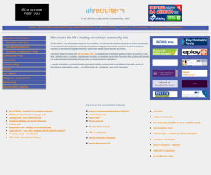 ukrecruiter.co.uk: Recruitment jobs, Recruitment news, information & resources for
recruitment professionals - UK Recruiter
Find recruitment jobs, recruitment news, events, information and updates for recruitment professionals with UK Recruiter online.