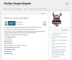 vancouvercarpetrepair.com: Curly's Carpet Repair. Carpet repairs, carpet stretching Vancouver, Surrey, Delta, Langley, Lower Mainland and Bellingham. 604–282–6630
Carpet repairs, carpet stretching Vancouver, Surrey, Delta, Langley and the Lower Mainland.  Carpet installation Bellingham. Carpet Sales Bellingham.  604–282–6630 :: Vancouver Carpet Repair