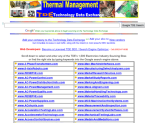 voice-coils.com: Technology Data Exchange - Electronics Industry Sourcing - 24-Hour SEO service: (800)547-8636, (610)668-4717
1,500 Electronics Industry sourcing sites of the Technology Data Exchange - Linked to TDE member firms.