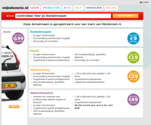 atccentre.com: Gereserveerde domeinnaam - Domeinregistratie €9,- per jaar, registreer je domein nu snel en makkelijk! Mijndomein.nl
Registreer nu je domeinnaam vanaf €9,- per jaar. Mijndomein.nl de grootste hoster van Nederland!