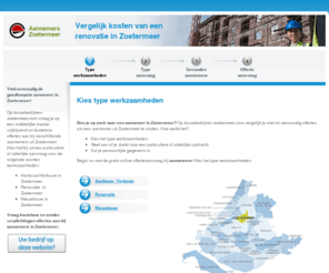 bouwbedrijven-zoetermeer.com: bouwbedrijven-zoetermeer.com - Zoetermeer | De kosten voor renovaties in Zoetermeer vergelijk je hier. Aannemer.
 | Zoetermeer |
bouwbedrijven-zoetermeer.com 2700-2739 Zoetermeer Zuid-Holland Vergelijk aannemers om zo goedkoop mogelijk een renovatie te laten uitvoeren in Zoetermeer. Bespaar kosten.