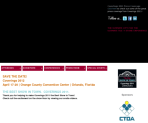coverings.com: 
