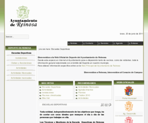 deportereinosa.es: Escuelas Deportivas
Joomla - the dynamic portal engine and content management system