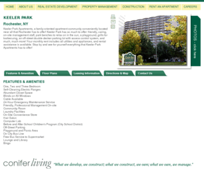 keelerparkapartments.com: Keeler Park
Conifer is a full service real estate company specializing in the development and management of high-quality, affordable housing communities.Conifer concentrates its business in New York, New Jersey, Maryland and Pennsylvania.