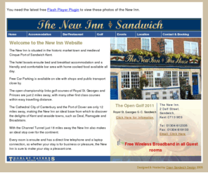 newinn-sandwich.co.uk: The New Inn, Sandwich, Kent: Accommodation, Pub and Restaurant
Ensuite accommodation, single and twin guestrooms, homecooked food, in a friendly town centre Inn