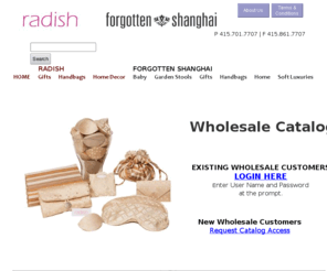 radishco.com: Radish Wholesale Website & Catalog
Radish Wholesale Website