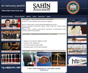 sahin.av.tr: Şahin Hukuk Bürosu - Avukat Satılmış ŞAHİN
Şahin Hukuk Bürosu - Avukat Satılmış ŞAHİN