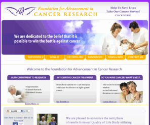 answer4cancer.org: Foundation For Advancement in Cancer Research
