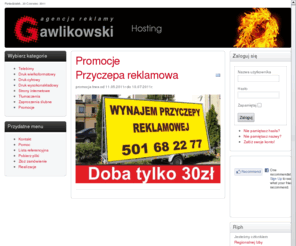 gawlikowski.com.pl: Agencja Reklamy Gawlikowski
Agencja Reklamy Gawlikowski