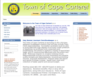 townofcapecarteret.com: Welcome to the Town of Cape Carteret.
The Official Town of Cape Carteret website.