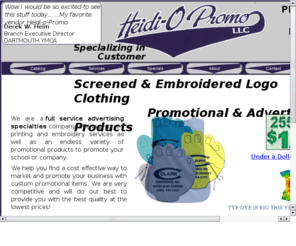 heidi-opromo.com: Ad Specialty Products Advertising Solutions Promotional
Promotional Items with your Logo Marketing Solutions for your Business