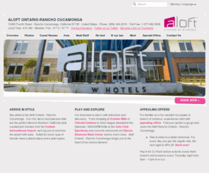 aloftranchocucamonga.com: Ontario Airport Hotels: aloft Ontario - Rancho Cucamonga Hotel
Ontario Airport and Rancho Cucamonga Hotel: Aloft Ontario - Rancho Cucamonga Hotel