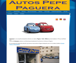 autospepepaguera.com: Home - Autos Pepe /  Alquiler de coches / Autovermietung / Rent a Car
Autos Pepe Paguera Mallorca alquiler de coches sin chófer