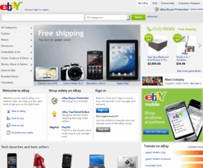 linkexchangeverify.com: eBay - New & used electronics, cars, apparel, collectibles, sporting goods & more at low prices
Buy and sell electronics, cars, clothing, apparel, collectibles, sporting goods, digital cameras, and everything else on eBay, the world's online marketplace. Sign up and begin to buy and sell - auction or buy it now - almost anything on eBay.com