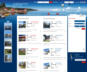 overnatte.info: Overnatting
Norsk Overnattingsdatabase Overnatte.info en nyopprettet turistportal. Tjenesten ble opprettet spesielt for reisende som søker tilbud på overnatting over hele Norge.