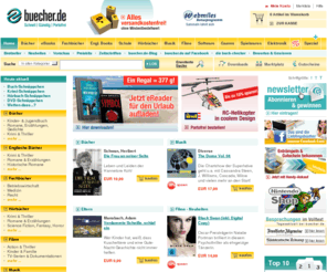 booxtra.net: buecher.de: Bücher | Bestseller | Hörbücher | Musik CDs | DVDs | Shop | Portofrei | Fachbücher | eBooks  | Games | Spielwaren | Elektronik
Bücher. Riesenauswahl. Bis zu 75% Preisvorteil gegenüber früheren Ladenpreisen!