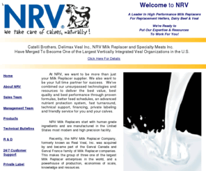 realveal.com: Breaking News
NRV milk replacers, technical support, best value, best quality, best performance, feed schedules, nutrient protection, technical support
Catelli DeliMax Specialty Meats