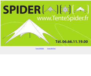 tentespider.com: Tente SPIDER
Tente SPIDER 