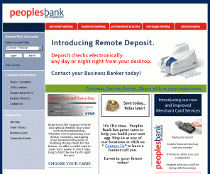 e-peoplesbank.com: Peoples Bank
Peoples Bank - We are everyday Peoples.