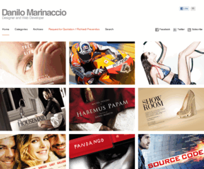 marinaccio.it: Danilo Marinaccio Web Print Multimedia Freelance Designer
Danilo Marinaccio is an Italian freelance designer experienced in multimedia and print projects.