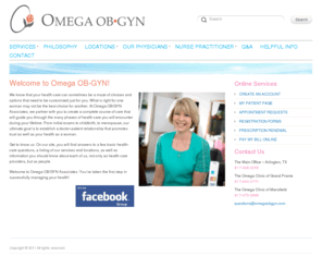 omegaobgyn.com: Omega OB/GYN - the leading provder of women's healthcare North Texas
 