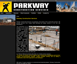 parkway-inc.com: Parkway Construction Services - Contracting, Project Management, Plumbing, Site Utilities, Irrigation, Restaurant Development - Home
Parkway Construction Services - Contracting, Project Management, Design/Build, Plumbing, Site Utilities, Irrigation