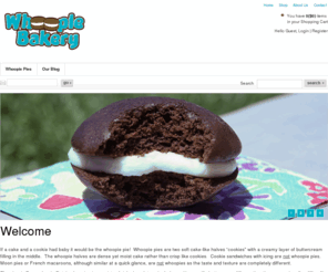 whoopiebakery.com: Whoopie Bakery | Gourmet Whoopie Pies
Whoopie Bakery offers Gourmet Whoopie Pies handmade from the finest blend of ingredients and baked in Los Angeles, CA.  Our Whoopie Pies are perfect for any occasion.  