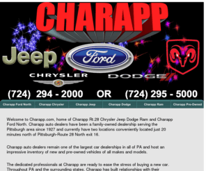 Charapp.com: Chrysler Jeep Dodge Ford Dealer Pittsburgh PA ...