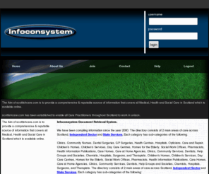infoconsystem.com: Informatiom Control System
The aim of Infoconsystem is to provide a comprehensive and secure deposit of online information for all your companys needs.