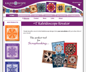 kaleidoscopecollections.com: Kaleidoscope Collections - Home of Kaleidoscope Kreator software
Kaleidoscope Collections, home of Kaleidoscope Kreator software for quilting, scrapbooking, cardmaking and more.