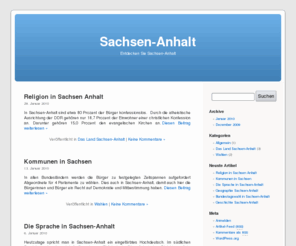 sachsen-anhalt-wahl.de: Sachsen-Anhalt - Politik und Wirtschaft
Informationen über das Land Sachsen-Anhalt