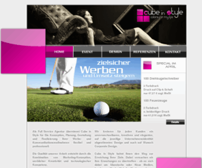 cube-in-style.de: Cube in Style GbR | Event und Werbeagentur | Home
Cube in Style GbR