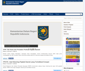 depdagri.go.id: Kementerian Dalam Negeri - Republik Indonesia