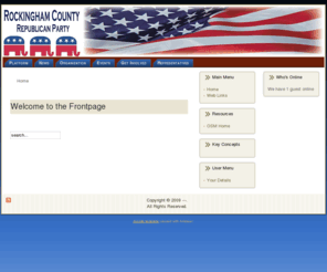rockgop.org: Welcome to the Frontpage
Joomla! - the dynamic portal engine and content management system