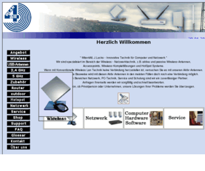 wlan4all.info: Wireless Netzwerke
Auf dieser Seite können Sie Wireless Lan Komponenten kaufen