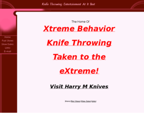 xtremebehavior.com: The Home Of
For the most XTREME knife throwing around. If you are looking for XTREME Behavior you just found it!