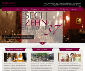 1637-eltville.com: Restaurant
SECHZEHNHUNDERT37