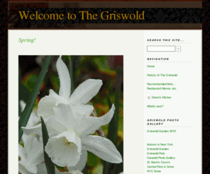 thegriswold.org: Welcome to The Griswold - Home
Search this site for specific words or content