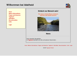 adelheid.org: Adelheid
Projekt zur Hilfe bedürftiger in der lokalen Nachbarschaft von Bodensdorf in Kärnten, Österreich