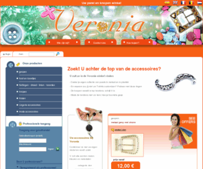 veroniashop.be: Kralen, knopen en accessoires. Veronia winkel
Als jij achter kralen, knopen, of accessoires zoekt, kom maar in de Veronia winkel binnen. Jij zal veel modische accessoires vinden and de beste kwaliteit en design