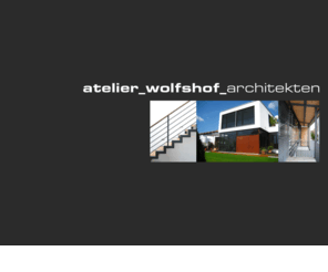 wolfshof.com: atelier_wolfshof_architekten weinstadt| Herzlich Willkommen
architekturbüro atelier wolfshof, martin bühler dipl.-ing. freier architekt, in 71384 weinstadt