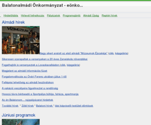 balatonalmadi.hu: Balatonalmádi Önkormányzat - eönkormányzat, eügyvitel
Balatonalmádi városháza, Balatonalmádi Önkormányzata, eönkormányzat, eügyvitel
